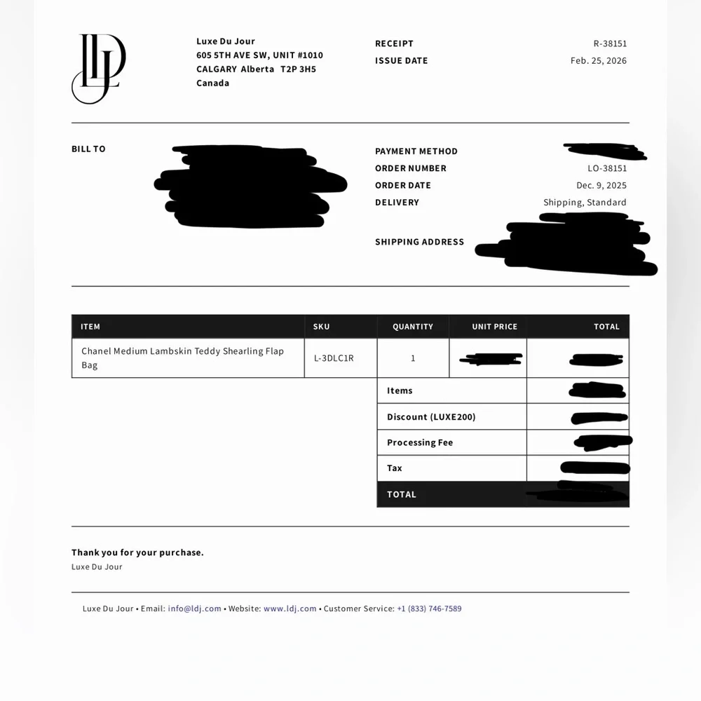 CHANEL Shearling Teddy Lambskin Black Medium Flap Bag - Picture 16 of 16